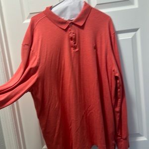 Polo long sleeve button down tee